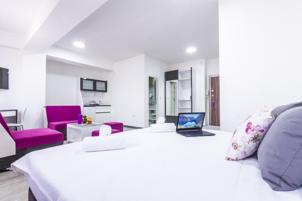 Astera Apart Hotel Skopje Exterior photo